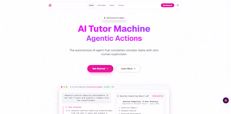 Cover image for AI Tutor Machine Development