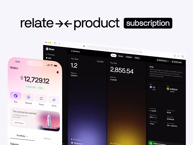 Cover image for Design Subscription — Product Design (UX&UI)