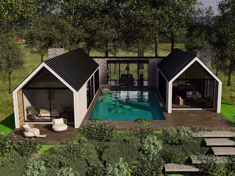 Cover image for  Designing Innovative Modern Farmhouse & Eco-Friendly Cottages