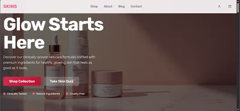 Cover image for Landing page design 