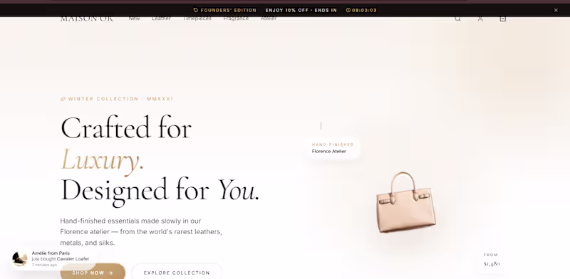 Cover image for AI-Powered Luxury Website Design