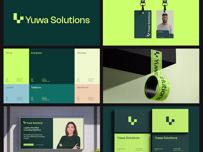 Cover image for  Brand Identity: Strategy, Logo & Guidelines