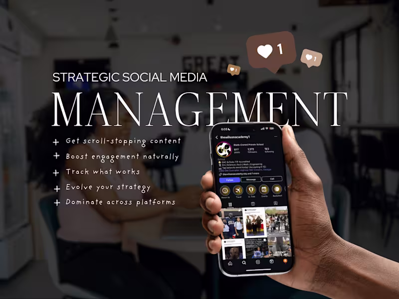 Cover image for Elevating brands with strategic social media management support
