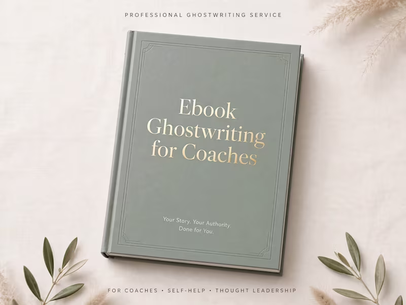 Cover image for 1. Ebook Ghostwriting for Coaches 2. Bilingual English-Spanish 