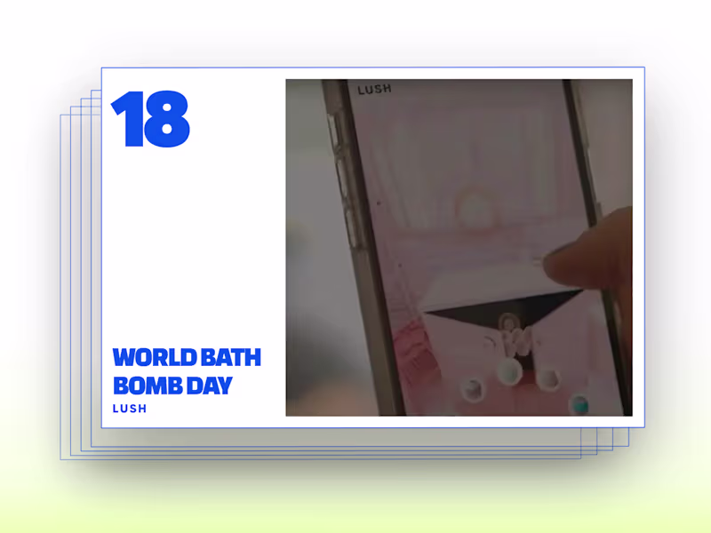 Cover image for Lush World Bath Bomb Day Virtual Experience