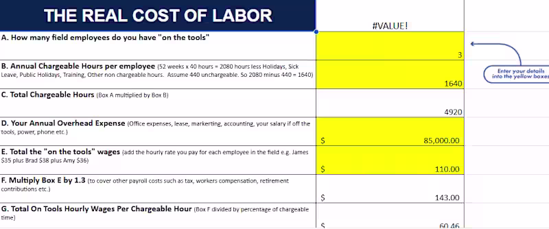 Cover image for Check out this Cost of Labor Calculator I created. A custom-...