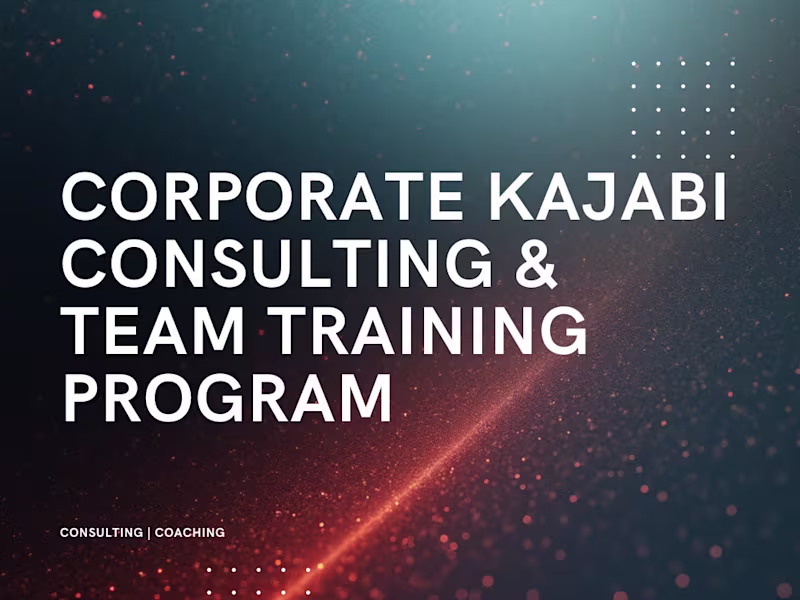 Cover image for Kajabi Coaching & Team Training