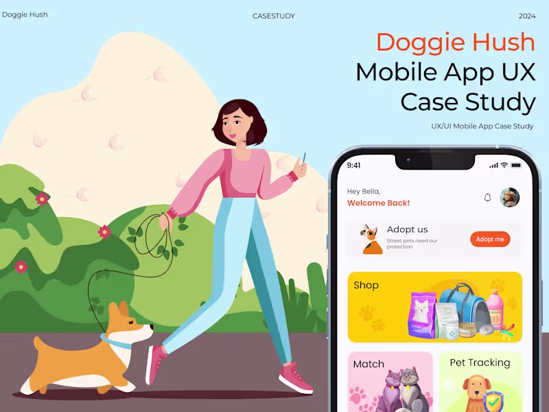 Cover image for Doggie Hush - Pet Care