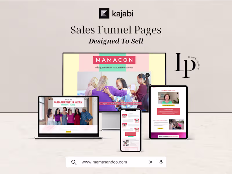 Cover image for High Converting Sales Funnel, Ongoing Kajabi Expert Service