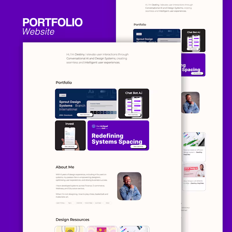 Cover image for Project Summary
A Senior Product Designer