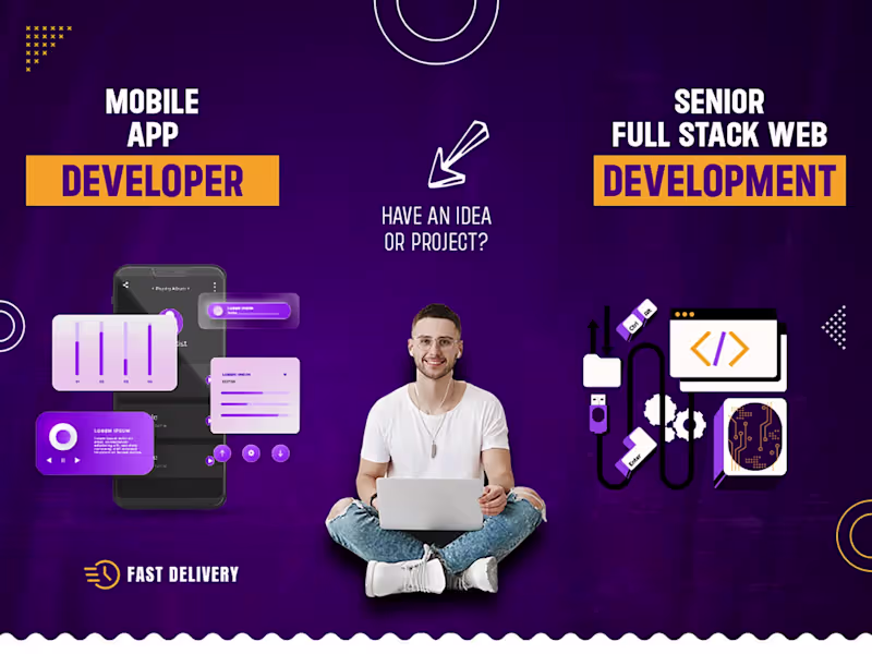 Cover image for 10-year experience in all kinds of Website & App Development.