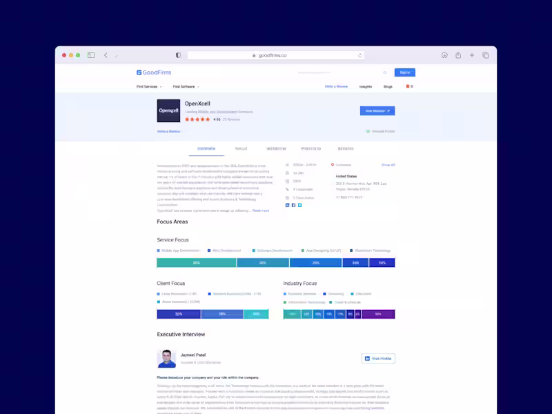 Cover image for Overview
GoodFirms is a B2B review