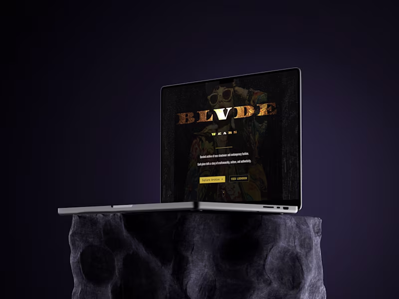 Cover image for Streetwear Landing Page