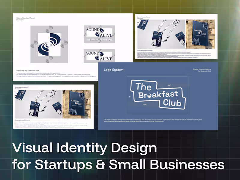 Cover image for Visual Identity Design for Startups & Small Businesses