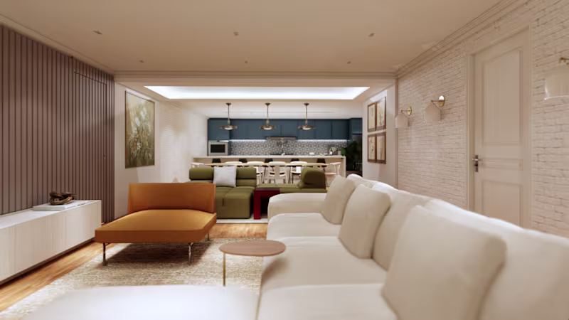 Cover image for Interior Design Concept for One Room