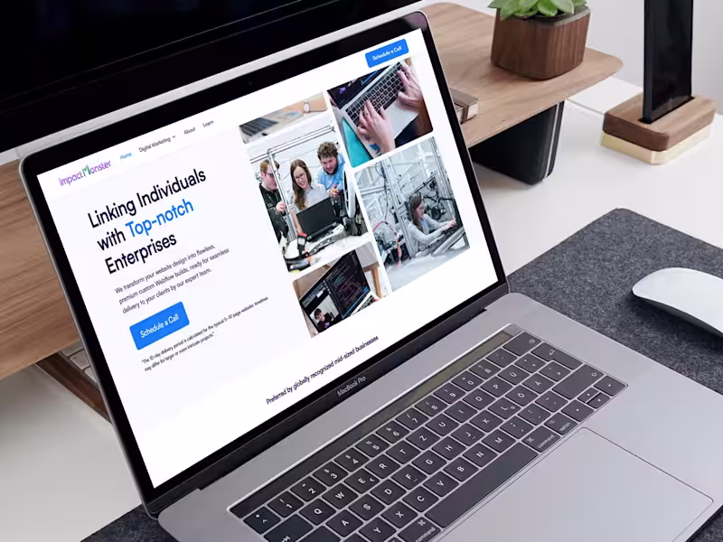 Cover image for Webflow Website Design with Relume Components