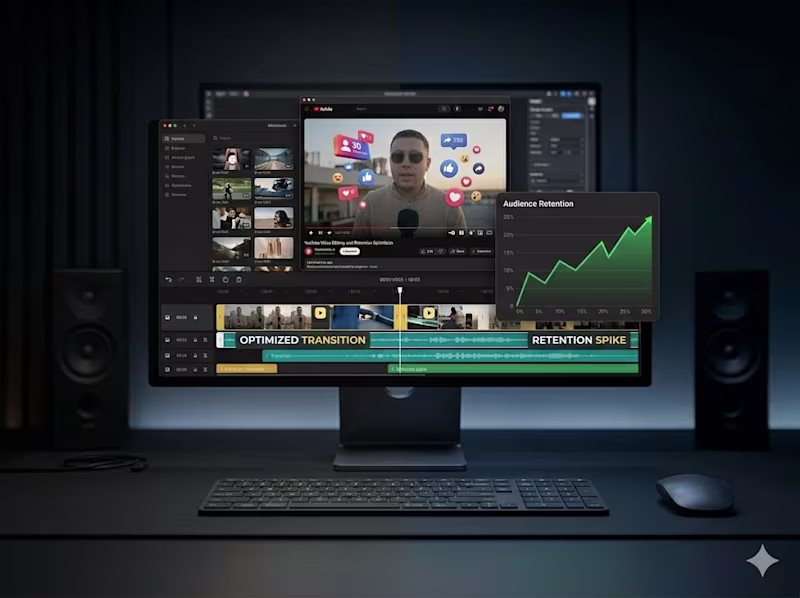 Cover image for YouTube Video Editing & Retention Optimization