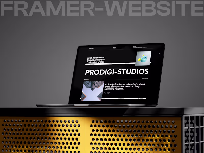 Cover image for Lumina 3D Portfolio Website