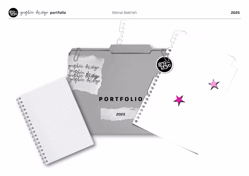 Cover image for 2025 Graphic Design Portfolio