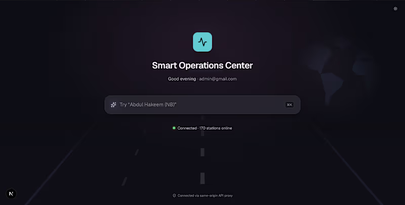Cover image for Developed a modern smart operations