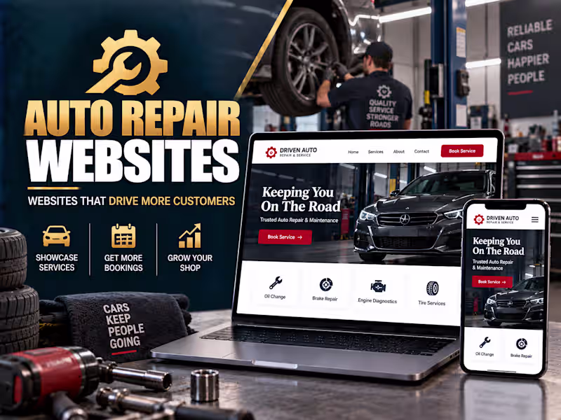 Cover image for 🔧 Auto Repair Shop Website Design | WordPress Auto Service 