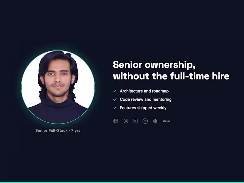 Cover image for Fractional Senior Engineer: Senior Ownership