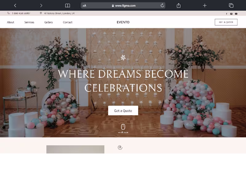 Cover image for Landing Page design