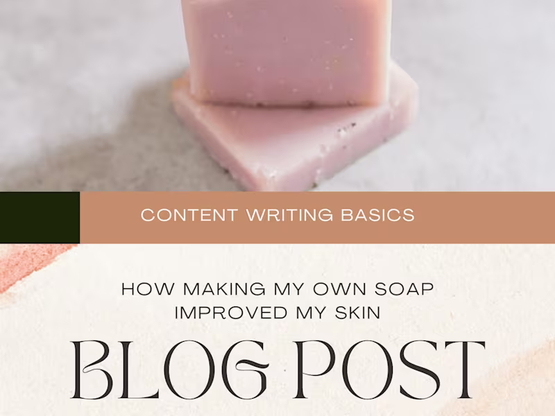Cover image for How Soap Making Changed My Skin