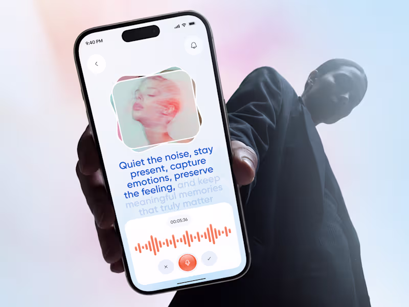 Cover image for AI Voice Journal Mobile App