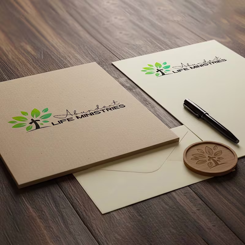 Cover image for Brand Design for Abundant Life
