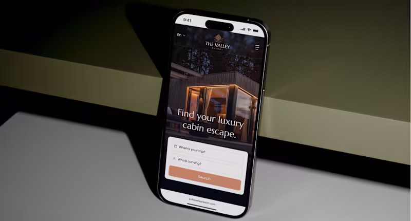Cover image for Luxury Retreat Digital Experience Design