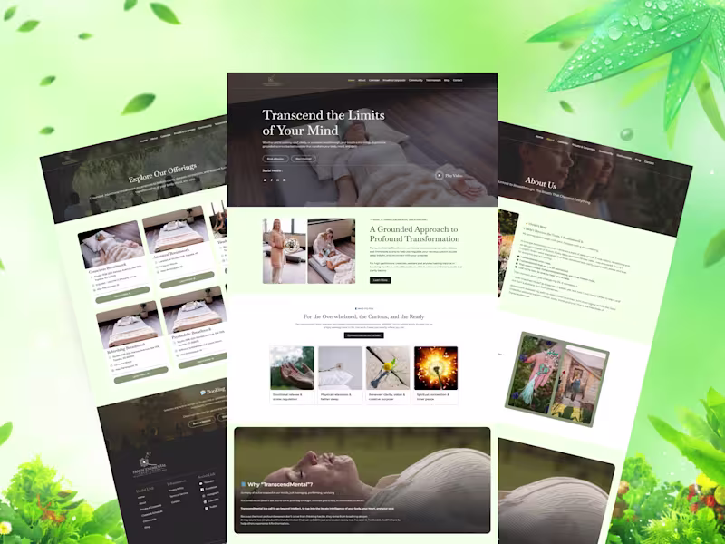 Cover image for Transcend Mental Wellness WordPress Website
Project