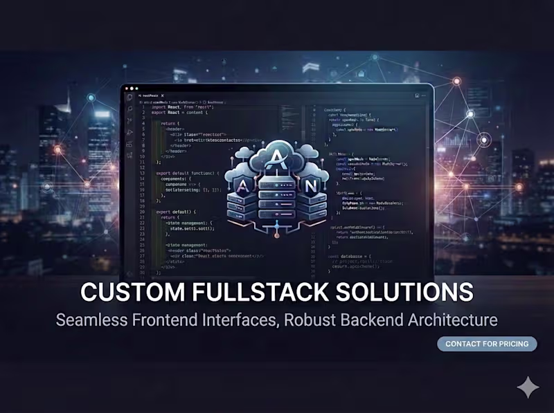 Cover image for Fullstack Web Developer (Backend Focused)