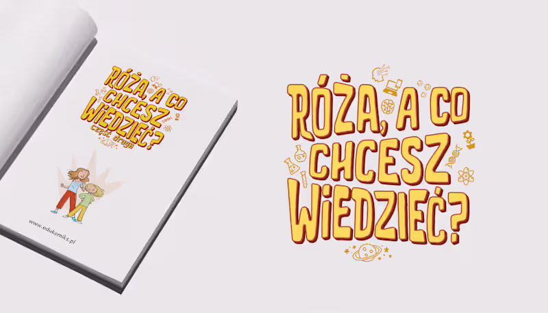 Cover image for Title lettering and font for comic book series