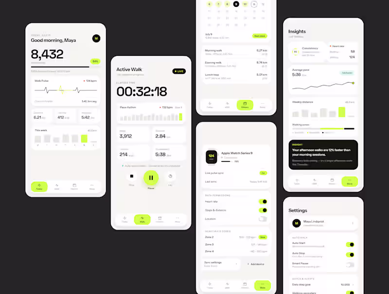 Cover image for Stride Wellness App