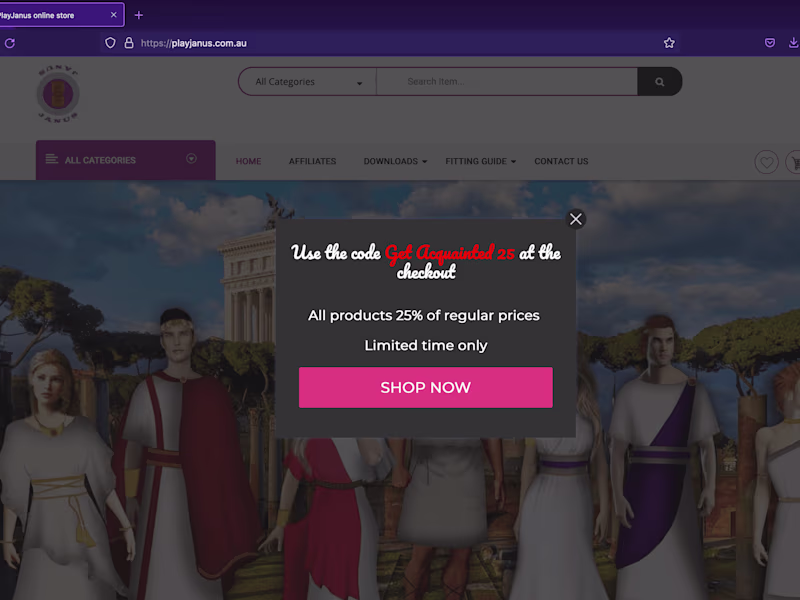 Cover image for Website Design, Development & Maintenance for Playjanus