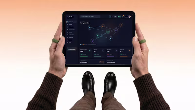 Cover image for PulseDock Smart City Interface Design