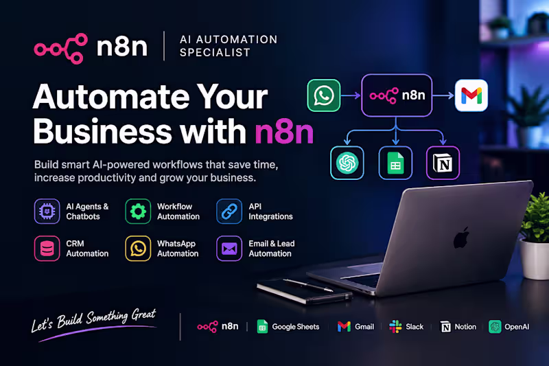 Cover image for n8n AI Automation Workflow