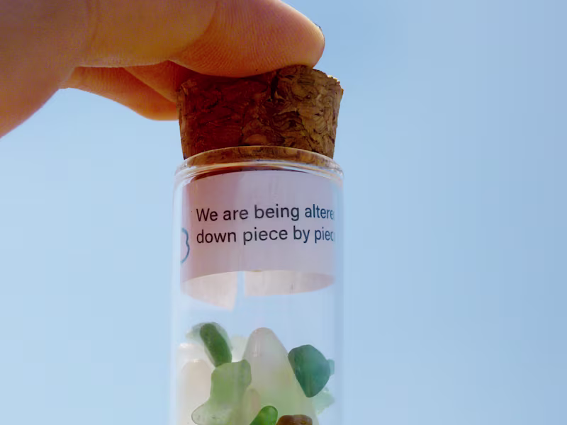 Cover image for SEA GLASS X ANTHROPOMORPHISM