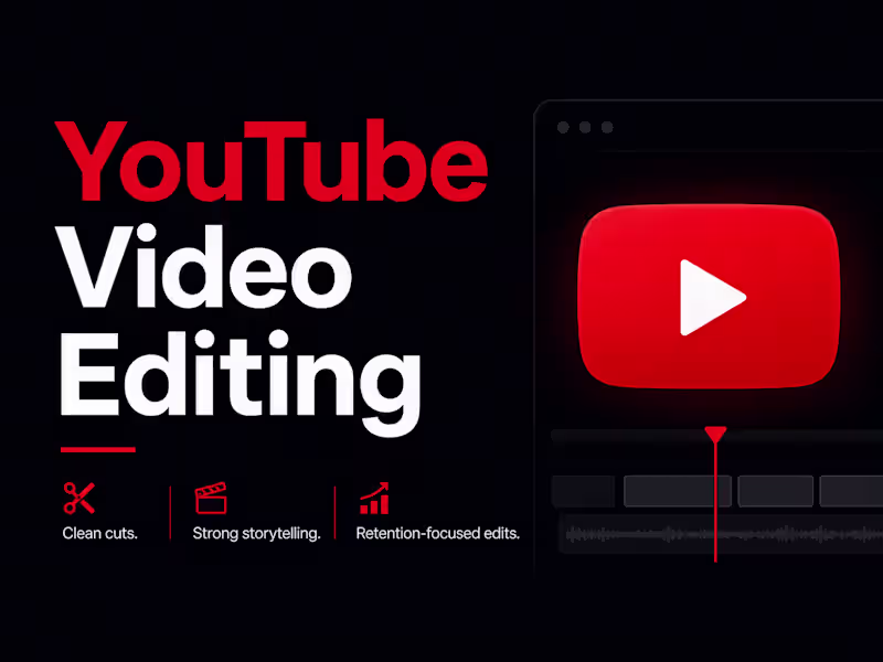 Cover image for YouTube Video Editing