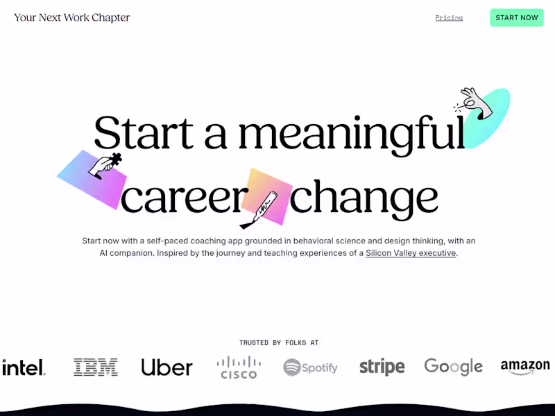 Cover image for I brought the vision YourNextWorkChapter.com