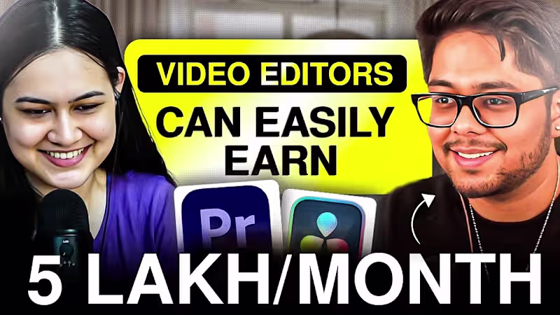 Cover image for You Can Easily Make 5 Lakh/Month as a Video Editor | Video Edit…