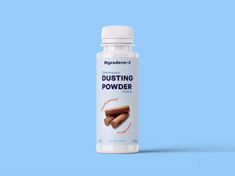 Cover image for Pharmaceutical Skin Care Powder - Packaging & Brand Identity