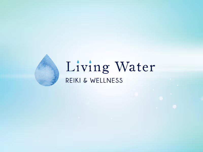 Cover image for Living Water - Attractive health industry branding