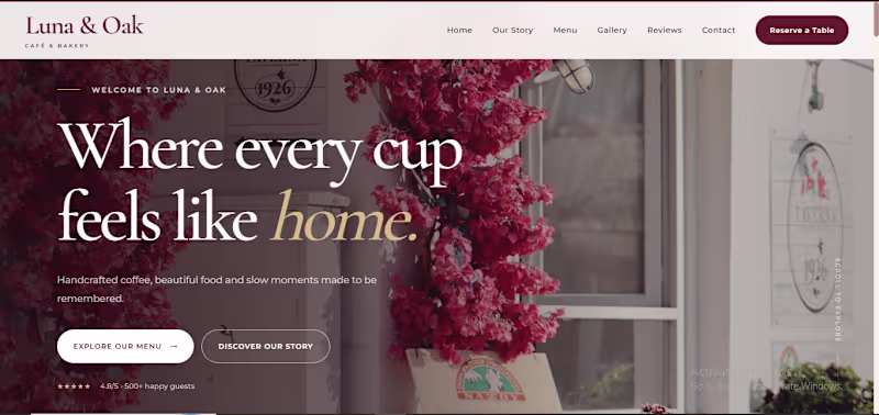 Cover image for Luna & Oak Café —