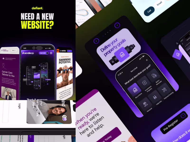 Cover image for Defiant Website Reel