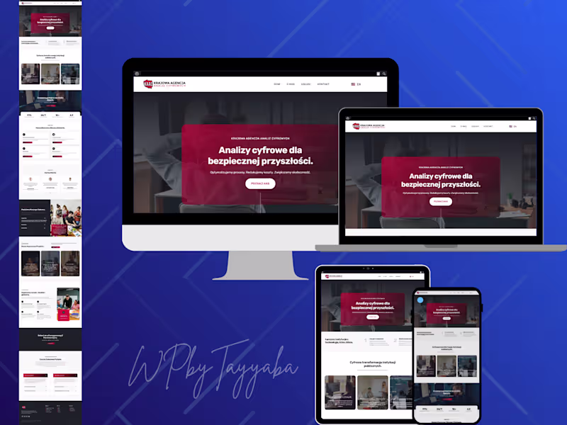 Cover image for Data Strategy & Technology Consulting Website