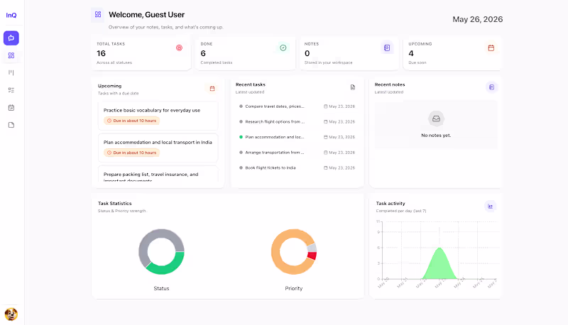 Cover image for InQueue is a task management