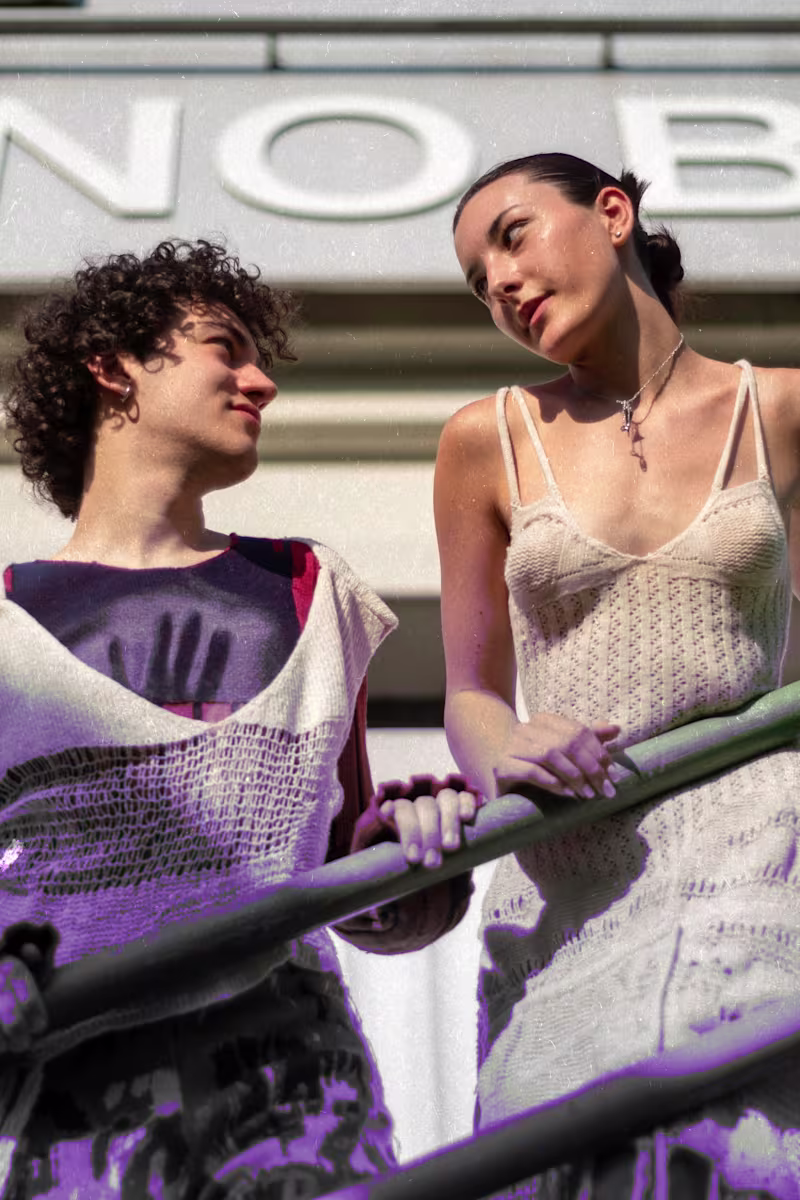 Cover image for Bold colors, stitches and patterns are the visual story behi...
