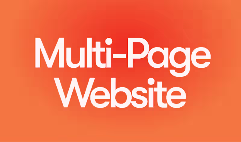 Cover image for Multi-Page Website in Framer